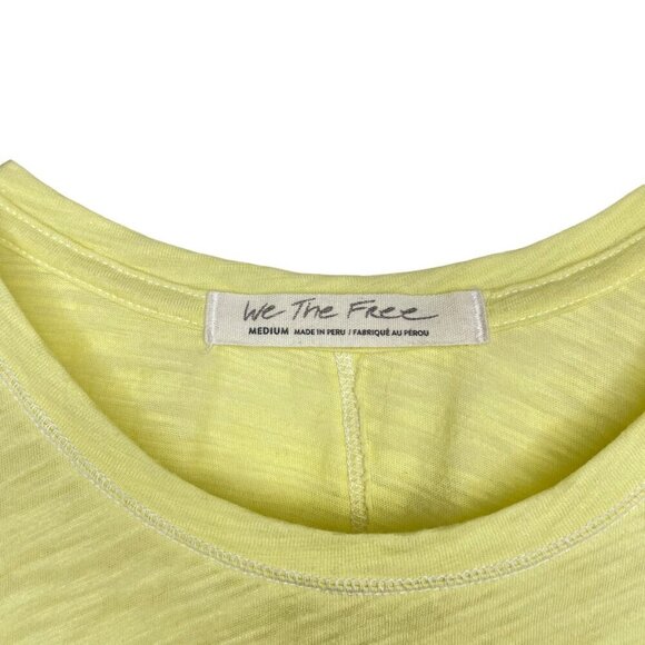 We The Free Martine West Coast Surf Club Tank Top Lime yellow medium - Picture 7 of 9